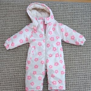 Zara Pink Floral Kids Jacket